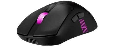 Безжична геймърска мишка Asus ROG Keris II Origin - 90MP04A0-BMUA00, Черна gallery image 2