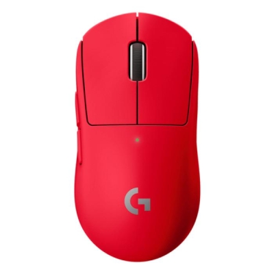 Безжична геймърска мишка Logitech G Pro X Superlight 2 SE - 910-007552, Червена