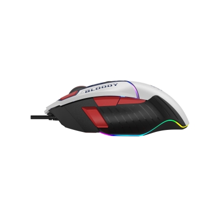 Геймърска мишка A4tech Bloody W95Max Sports Navy - A4-MOUSE-W95MAX-Navy, Бяла/Черна gallery image 3