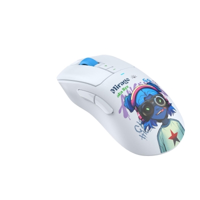 Геймърска безжична мишка A4tech Bloody R73 Pro Nyx Mirage - R73 PRO MIRAGE, Бяла gallery image 2