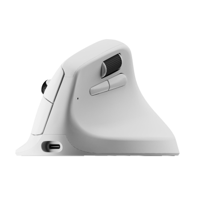 Ергономична геймърска мишка Keychron M5 Wireless 8K - M5-A24, Бяла gallery image 5