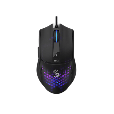 Геймърска мишка A4tech Bloody L65 Max Honeycomb - A4-MOUSE-L65MAX-HONEY, Черна gallery image 1
