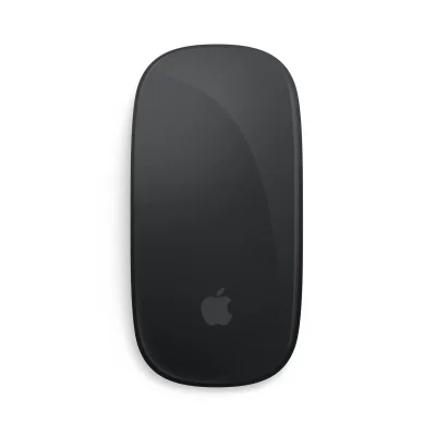 Безжична мишка Apple Magic Mouse 2024 - MXK63ZM/A, Черна gallery image 1