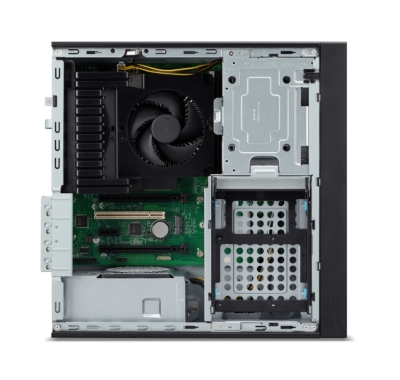 Настолен компютър Acer Veriton VX4720GT, Intel Core i5-14400, 16GB DDR5, 512GB SSD, Intel UHD Graphics, Без ОС, Черен - DT.R1XEX.00G gallery image 3