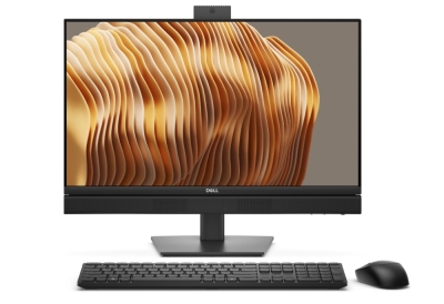 Настолен компютър Dell Pro 24 All-in-One QC24250, 23.8" Full HD 100Hz IPS, Intel Core Ultra 7 265, 16 GB DDR5, 512 GB SSD, Intel Graphics, Windows 11 Pro, Черен - BTO154_QC24250_EMEA gallery image 1
