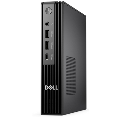 Настолен компютър Dell Pro Micro Plus QBM1250, Intel Core Ultra 7 265, 16GB DDR5, 512GB SSD, Intel Graphics, Ubuntu, Черен - BTO105_QBM1250_EMEA_UBU gallery image 3