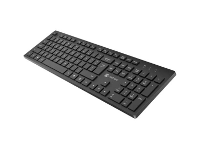 Безжична клавиатура Natec Keyboard Herring, Черна - NKL-2348 gallery image 2