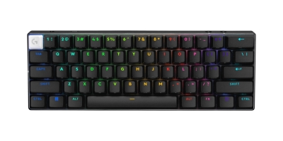 Геймърска клавиатура Logitech PRO X 60, Черна - 920-011911 gallery image 1