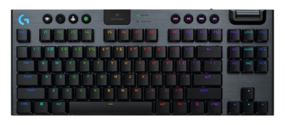 Безжична геймърска клавиатура Logitech G915 X LIGHTSPEED TKL - Черна - 920-012757 gallery image 1
