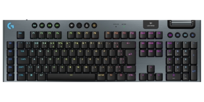 Безжична геймърска клавиатура Logitech G915 X LIGHTSPEED, Черна - 920-012698 gallery image 1