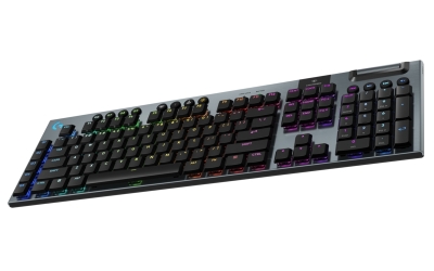 Безжична геймърска клавиатура Logitech G915 X LIGHTSPEED, Черна - 920-012698 gallery image 3