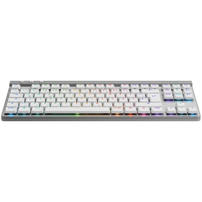 Безжична геймърска клавиатура Logitech G515 LIGHTSPEED TKL, Бяла - 920-012539 gallery image 3