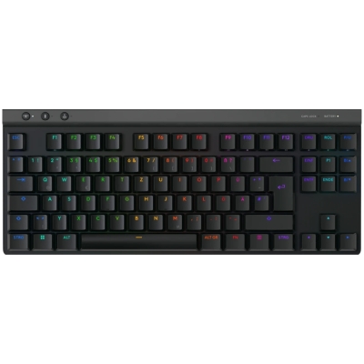 Безжична геймърска клавиатура Logitech G515 LIGHTSPEED TKL - Черна - 920-012538