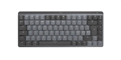 Безжична клавиатура Logitech MX Mechanical Mini for Mac, Тъмносива - 920-010837