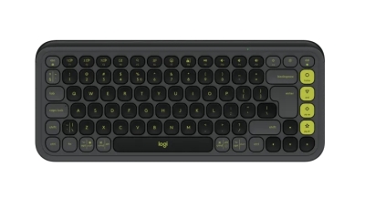 Безжична клавиатура Logitech Pop Icon Keys, Сива - 920-013071