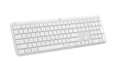 Безжична клавиатура Logitech K950, Бяла - 920-012466 gallery image 2