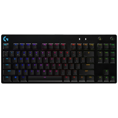 Геймърска клавиатура Logitech G Pro, Черна - 920-009392