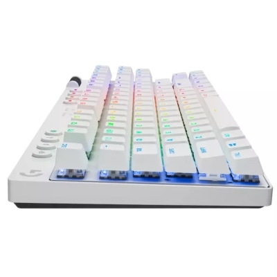 Безжична геймърска клавиатура Logitech G PRO X TKL, Бяла - 920-012148 gallery image 3