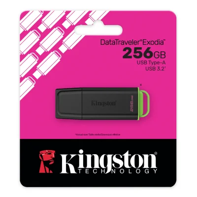 Флаш памет 256GB Kingston DataTraveler Exodia G2, Черна - DTXG2/256GB gallery image 4