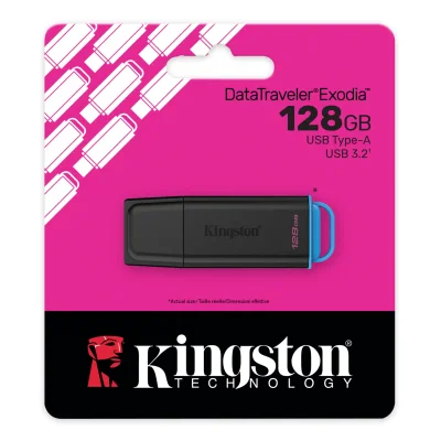 Флаш памет 128GB Kingston DataTraveler Exodia G2, Черна - DTXG2/128GB gallery image 4