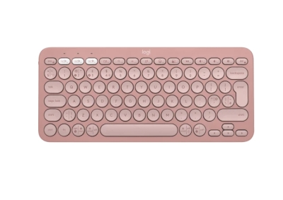 Безжична клавиатура Logitech Pebble Keys 2 K380s, Розова - 920-011853
