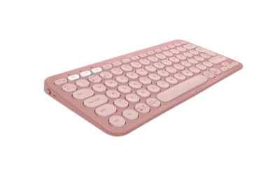 Безжична клавиатура Logitech Pebble Keys 2 K380s, Розова - 920-011853 gallery image 2