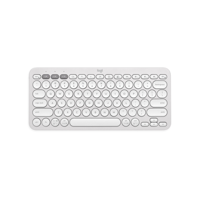 Безжична клавиатура Logitech Pebble Keys 2 K380s, Бяла - 920-011852 gallery image 1