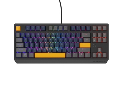 Геймърска клавиатура Genesis Thor 230 TKL, Черна/Сива - NKG-2163 gallery image 4