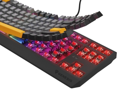 Геймърска клавиатура Genesis Thor 230 TKL, Черна/Сива - NKG-2082 gallery image 8