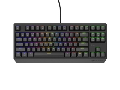 Геймърска клавиатура Genesis Thor 230 TKL, Черна - NKG-2079 gallery image 1
