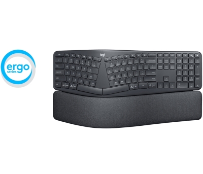 Безжична клавиатура Logitech ERGO K860, Графит - 920-010108 gallery image 1