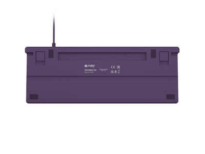 Геймърска клавиатура Fury Kanabo K2, Лилава/Сива - NFU-2350 gallery image 6