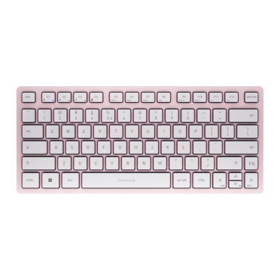 Безжична клавиатура Cherry KW 7100 MINI BT, Розова - JK-7100EU-19 gallery image 1
