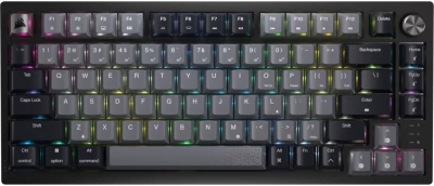 Геймърска безжична клавиатура Corsair K65 Plus, Черна - CH-91D401L-NA gallery image 1