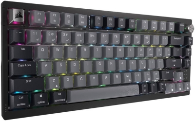 Геймърска безжична клавиатура Corsair K65 Plus, Черна - CH-91D401L-NA gallery image 2