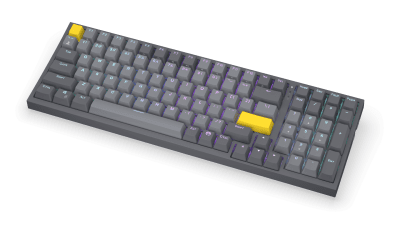 Безжична геймърскa клавиатура ENDORFY Celeris 1800, Сива - EY5A124 gallery image 2