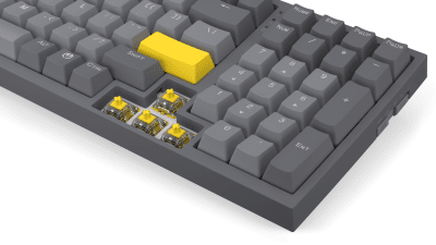 Безжична геймърскa клавиатура ENDORFY Celeris 1800, Сива - EY5A124 gallery image 9