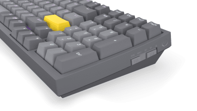 Безжична геймърскa клавиатура ENDORFY Celeris 1800, Сива - EY5A124 gallery image 10