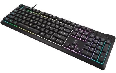 Геймърска клавиатура Corsair K55 Core RGB, Черна - CH-9226C65-NA gallery image 2