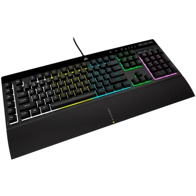 Геймърскa клавиатура Corsair K55 RGB Pro, Черна - CH-9226765-NA gallery image 2