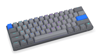 Безжична геймърска клавиатура ENDORFY Thock V2 Compact, Сива - EY5A132 gallery image 2