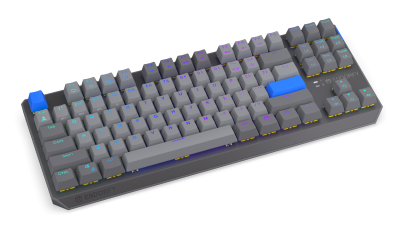 Безжична геймърска клавиатура ENDORFY V2 TKL, Сива - EY5A130 gallery image 2
