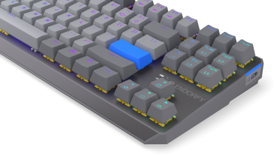 Безжична геймърска клавиатура ENDORFY V2 TKL, Сива - EY5A130 gallery image 7