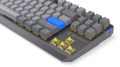 Безжична геймърска клавиатура ENDORFY V2 TKL, Сива - EY5A130 gallery image 8