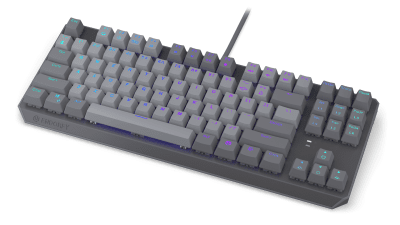Геймърска клавиатура ENDORFY Thock V2 TKL, Сива - EY5A126 gallery image 1
