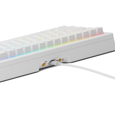 Геймърска клавиатура Glorious GMMK 3, Бяла - GLO-KB-GMMK3-65-PB-FOX-W-WHT-US gallery image 4