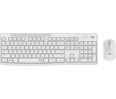 Kомплект безжични клавиатура и мишка Logitech MK295, Бял - 920-009824 gallery image 1