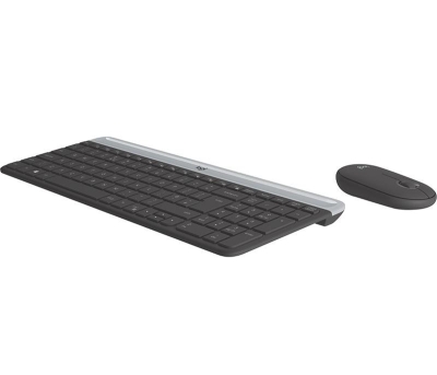 Kомплект безжични клавиатура и мишка Logitech MK470, Черен - 920-009204 gallery image 2