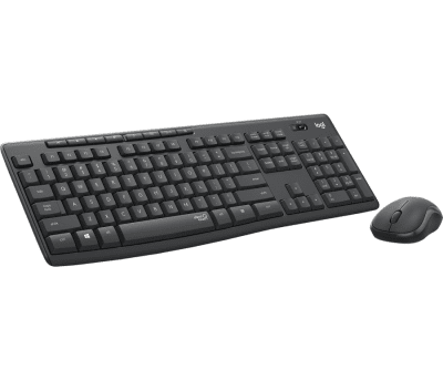 Kомплект безжични клавиатура и мишка Logitech MK295, Черен - 920-009800 gallery image 3