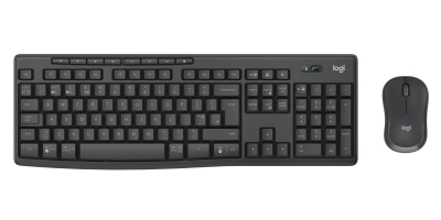 Kомплект безжични клавиатура и мишка Logitech MK370, Черен - 920-012077 gallery image 1